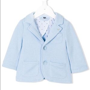 NWOT ARMANI KIDS BABY Baby Blue blazer